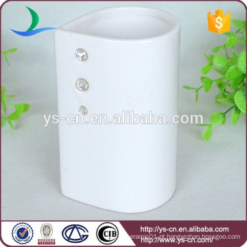 YSb40151-01-th suporte de escova de duche de cerâmica branco banheiro